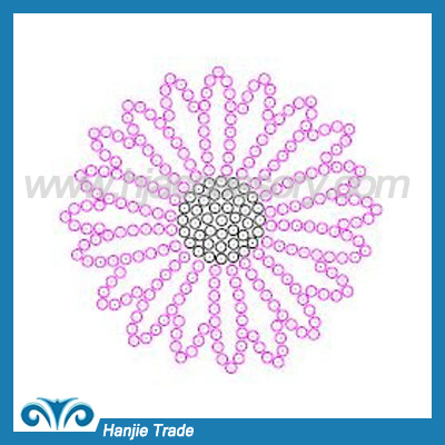 Wholesale Crystal Transfers With Floral Design
