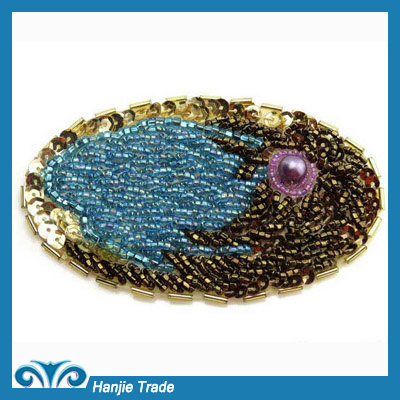 Wholesale Fashion Colorful Applique Beads Patches