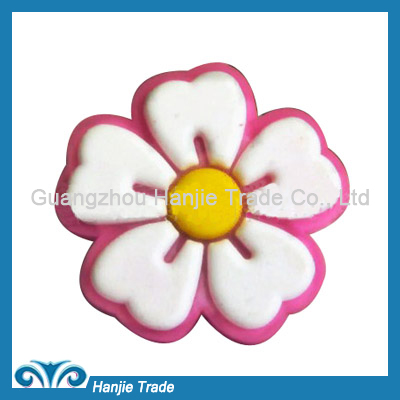 Wholesale flower PVC charms