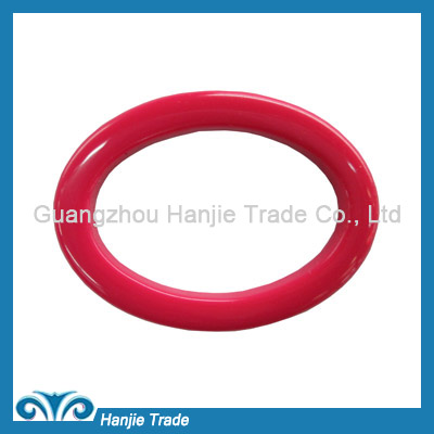 Wholesale red oval plastic buckles