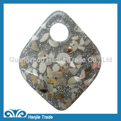 Wholesale diamond shaped plastic buckles for decoration